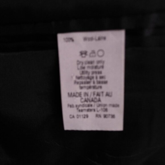 Calvin Klein 2 Piece Pinstriped Black Suit - Picture 7 of 8